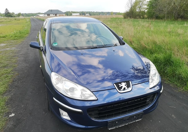 Peugeot 407 cena 11900 przebieg: 224000, rok produkcji 2005 z Ryki małe 631
